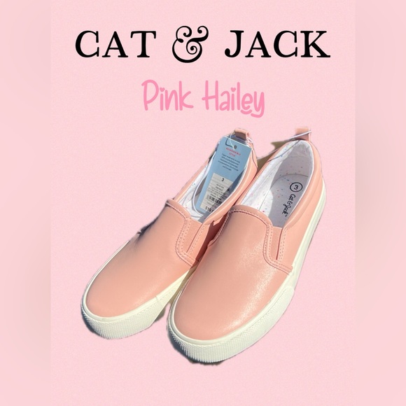 CAT & JACK PINK HAILEY GIRLS SHOE SIZE 3 - Picture 1 of 8